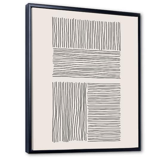 Designart - Minimal Geometric Lines And Squares IV
